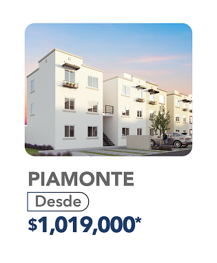 Piamonte desde $1,019,000*
