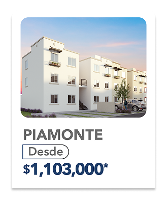 Piamonte desde $1,103,000 Piamonte desde $1,103,000